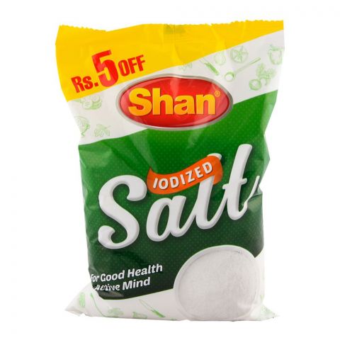 Shan Iodized Salt 800gm - Rs40